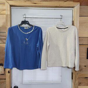 Secret Treasures womans pj sleep tops  size Medium